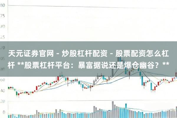 天元证券官网 - 炒股杠杆配资 - 股票配资怎么杠杆 **股票杠杆平台:暴富据说还是爆仓幽谷?**